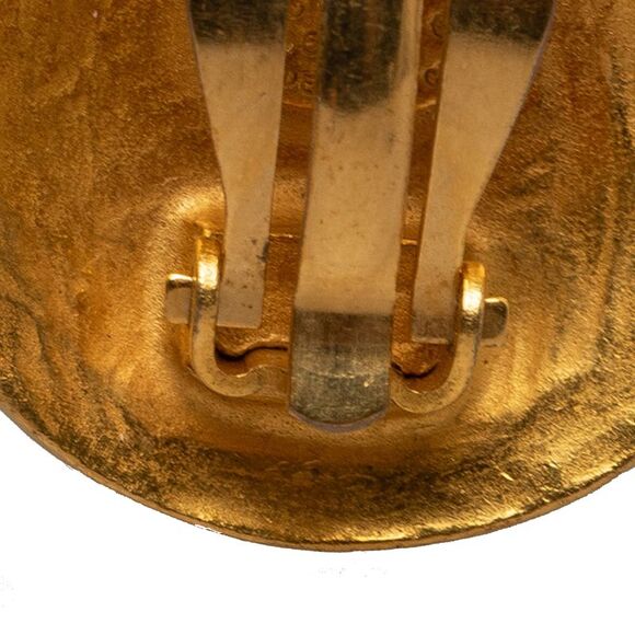 Pre Loved Chanel CC Clip On Earrings - Picture 7 of 7